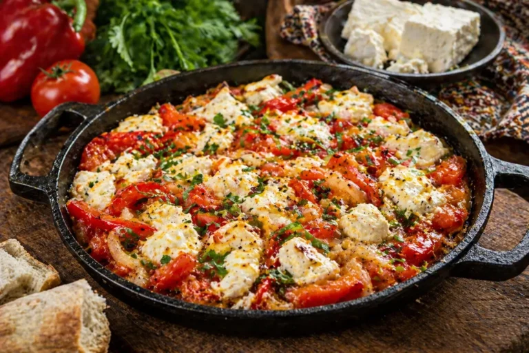 Pan-Fried Vegetables with Chanakh Cheese